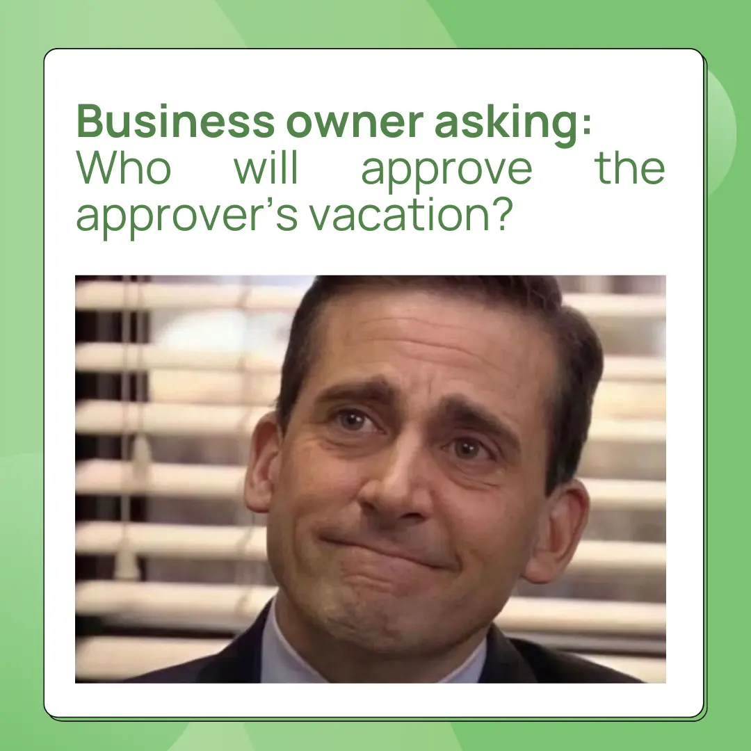 Who approves my vacation days?
